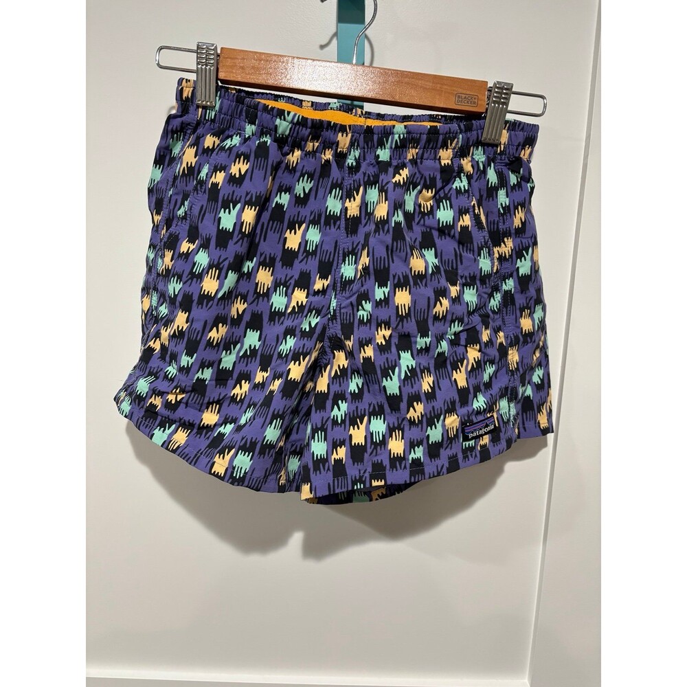 Patagonia Women's Baggies shorts Intertwined Hands: Perennial Purple XS